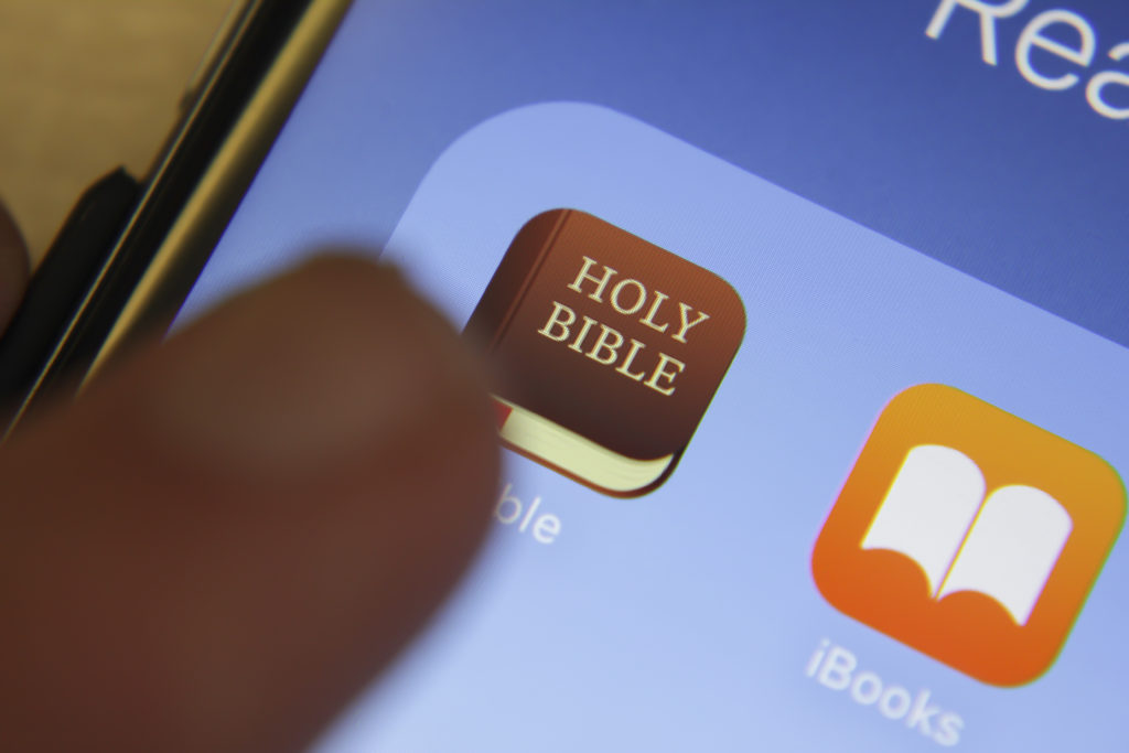 Aplikace na čtení Bible