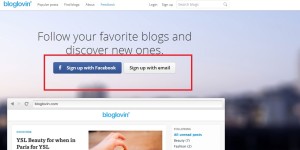 Registrace na Bloglovin.com