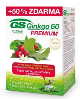 GS Ginkgo 60 PREMIUM 60+30 tablet