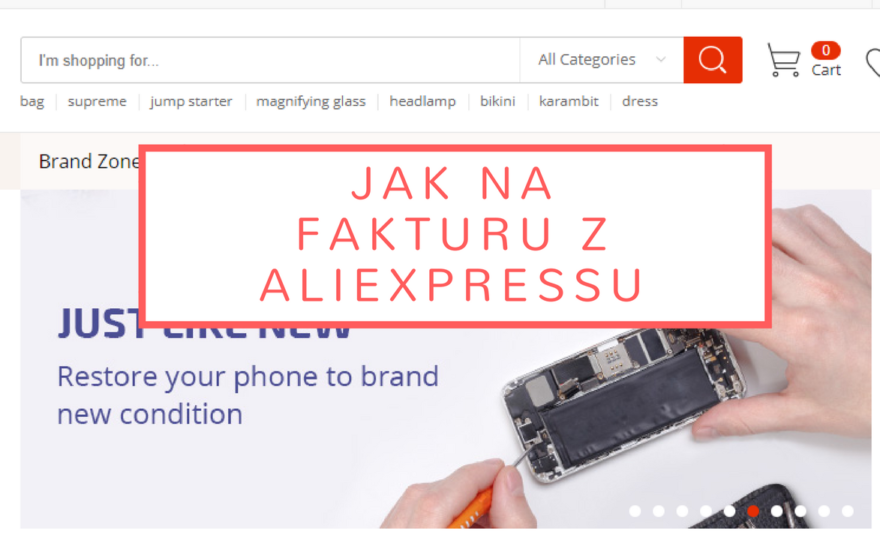 Aliexpress – jak na fakturu