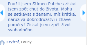 stimeo patches recenze