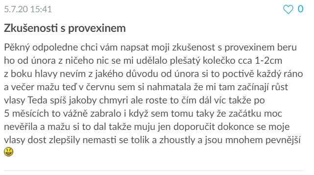 Provexin recenze